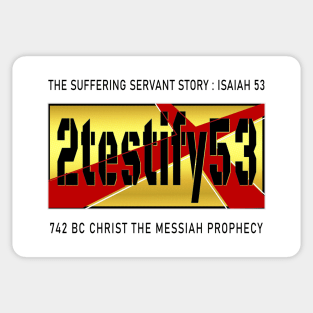 Suffering Servant Isaiah 53 Sticker